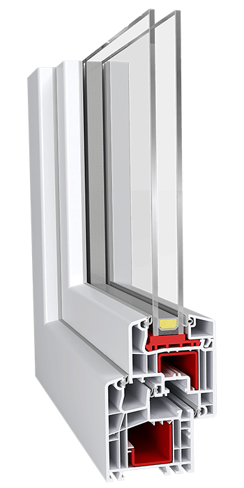 Aluplast Ideal 5000 – 5 kamerų langai