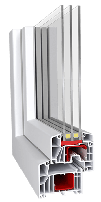 Aluplast Ideal 7000 – 6 kamerų langai