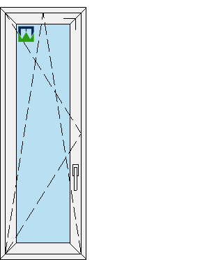 650x1750 rankena dešinėje