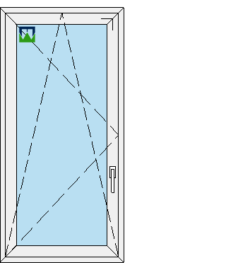 850x1750 rankena dešinėje
