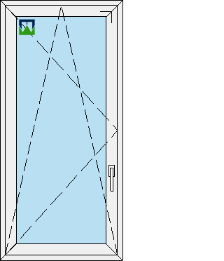 850x1800 rankena dešinėje