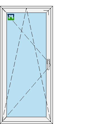900x2000 rankena dešinėje
