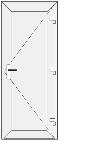 850x2400 rankena kaireje